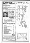 Index Map - Table of Contents, Union County 2004